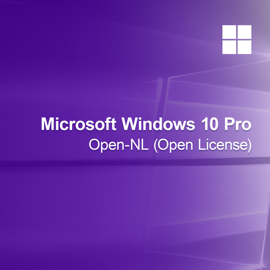 Microsoft Windows 10 Pro Open-NL (Lisensi Terbuka)