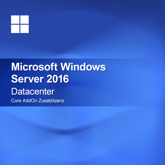Microsoft Windows Server 2016 Datacenter, Core AddOn Lisensi Tambahan