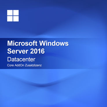 Microsoft Windows Server 2016 Datacenter, Core AddOn Lisensi Tambahan