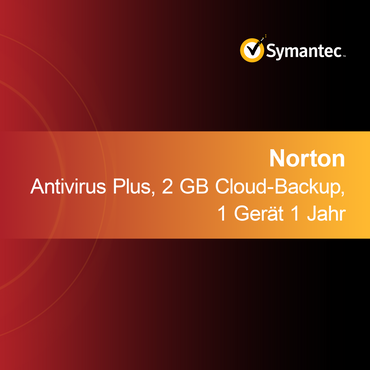 Norton Antivirus Plus, 2 GB Cadangan Cloud, 1 Perangkat 1 Tahun