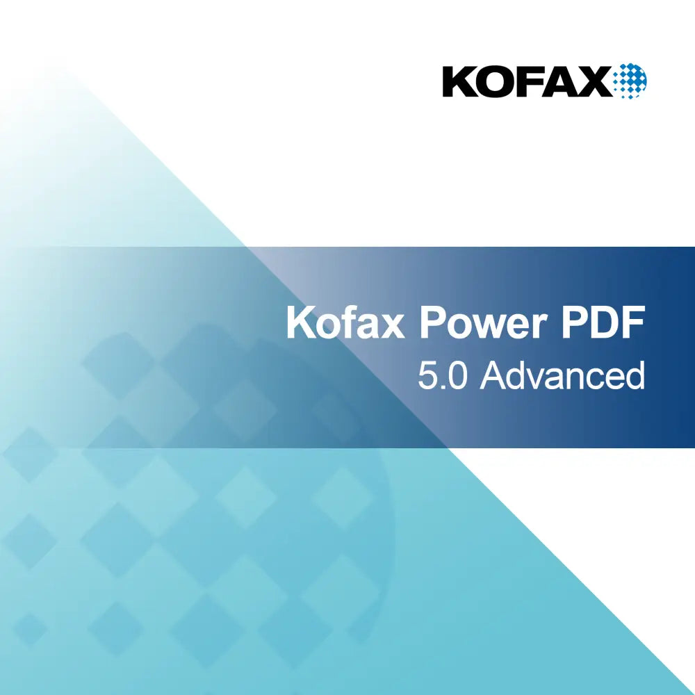 Kofax Power PDF 5.0 Avanceret