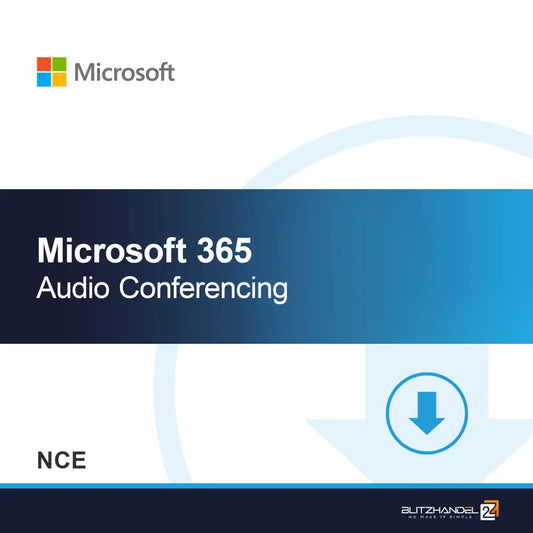 Microsoft 365 Audio konferencie (NCE)