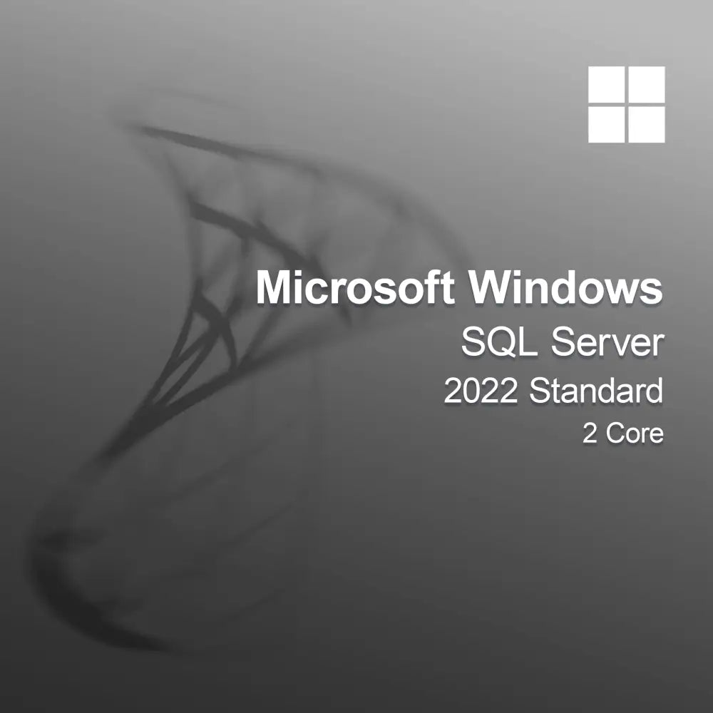 Microsoft SQL Server 2022 Standard 2 ydintä