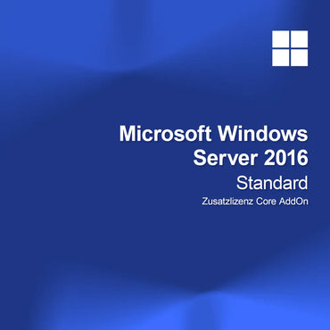 Lisensi Tambahan Microsoft Windows Server 2016 Standard Core AddOn