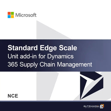 Standard Edge Scale egység bővítmény a Dynamics 365 Supply Chain Management (NCE) számára
