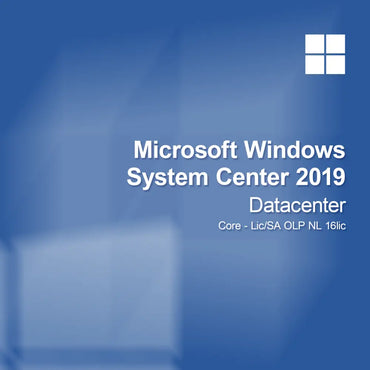 System Center 2019 Datacenter Core - Lisensi/SA OLP NL 16lic